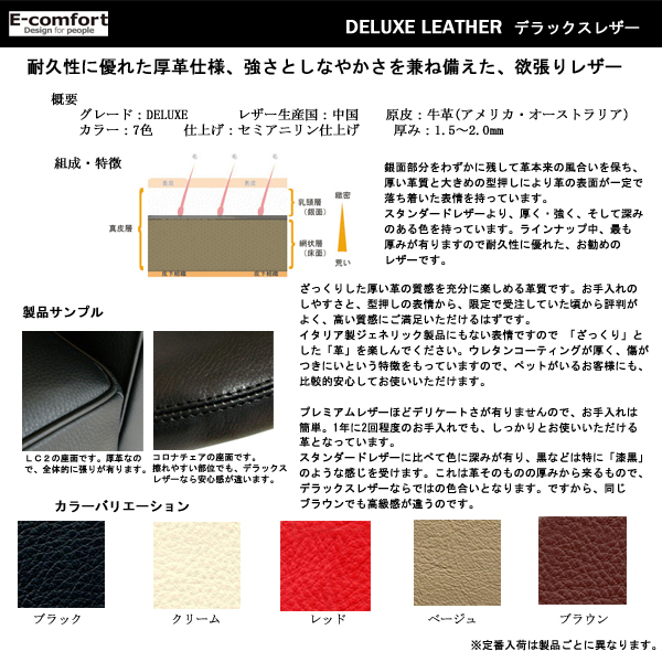 イーコンフォート　デラックスレザー