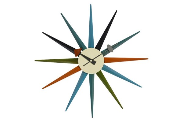 画像1: ジョージ・ネルソン サンバースト クロック/GeorgeNelson Sunburst-Clock (1)