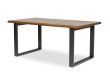 画像2: 北欧デザイン ロッテルダム テーブル 160cm（オーク材ブラウン塗装）/E-comfort Rotterdam-Table-160 (2)