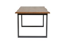 画像3: 北欧デザイン ロッテルダム テーブル 160cm（オーク材ブラウン塗装）/E-comfort Rotterdam-Table-160 (3)