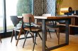画像6: 北欧デザイン ロッテルダム テーブル 160cm（オーク材ブラウン塗装）/E-comfort Rotterdam-Table-160 (6)