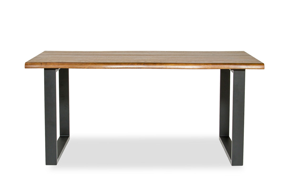 北欧デザイン ロッテルダム テーブル 160cm（オーク材ブラウン塗装）/E-comfort Rotterdam-Table-160